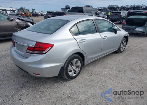 2015 Honda Civic Lx из США, поврежденный, VIN 19XFB2F51FE112518